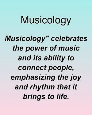 Musicology — ranked #32