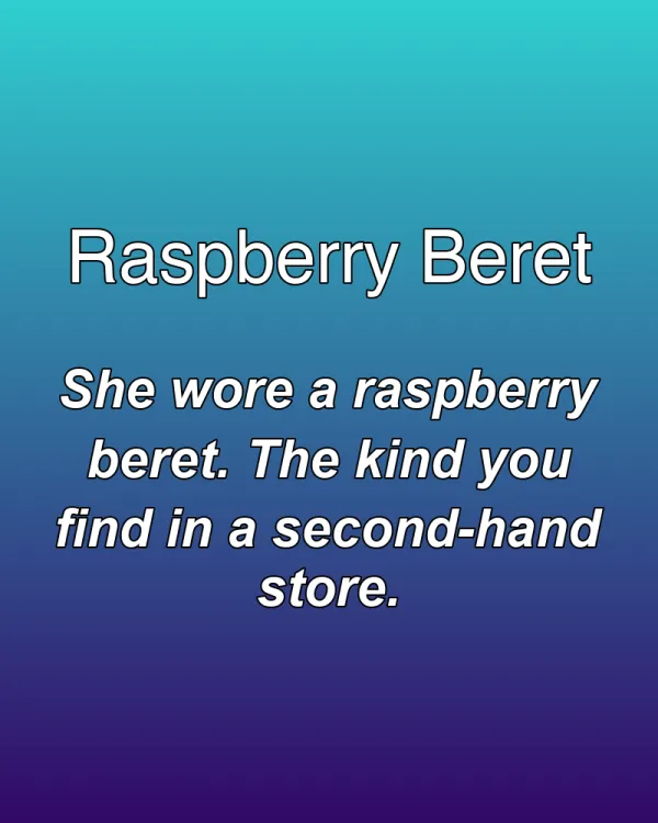 Raspberry Beret - ranking option ranked #6