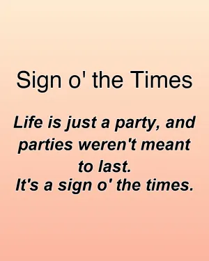 Sign o' the Times — ranked #7