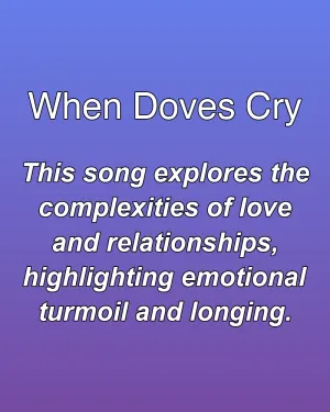 When Doves Cry — ranked #2