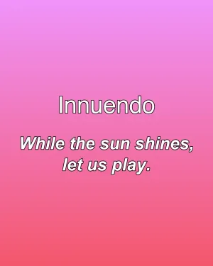 Innuendo — ranked #26