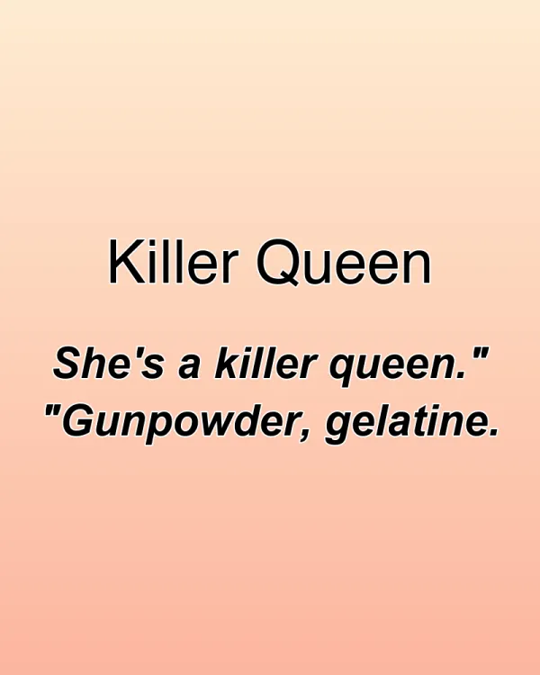 Killer Queen - ranking option ranked #6