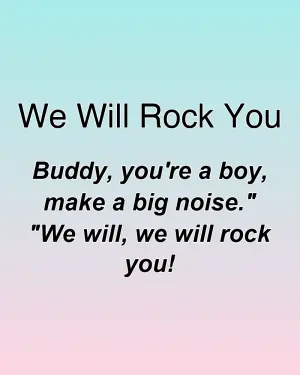 We Will Rock You — ranked #2
