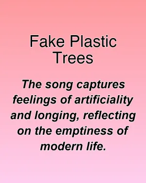 Fake Plastic Trees — ranked #6