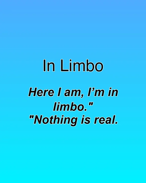 In Limbo - ranking option ranked #16