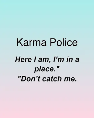 Karma Police — ranked #2