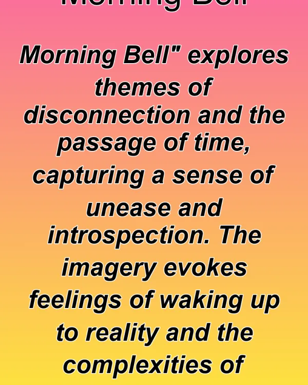 Morning Bell - ranking option ranked #18