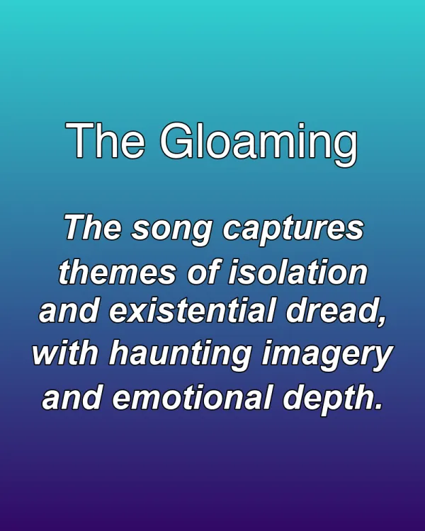 The Gloaming - ranking option ranked #30