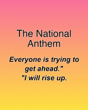 The National Anthem — ranked #12