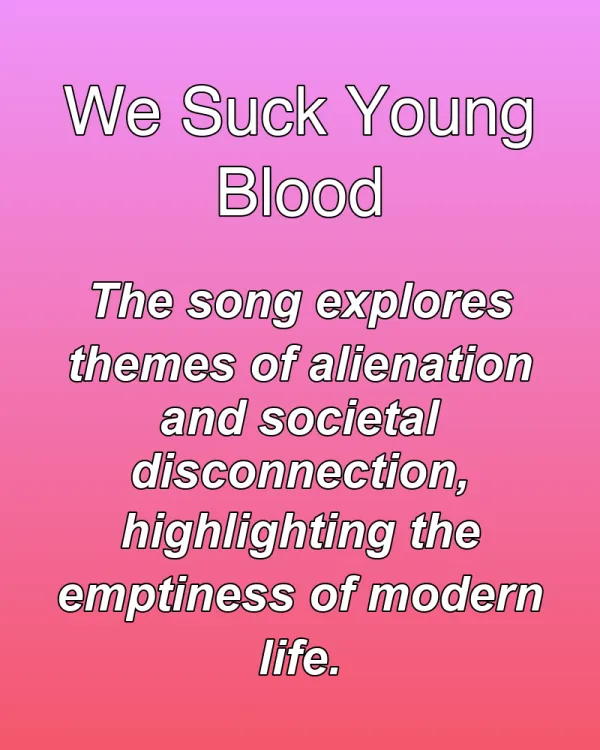 We Suck Young Blood - ranking option ranked #29