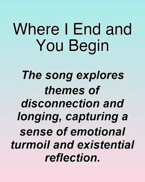 Where I End and You Begin — ranked #28