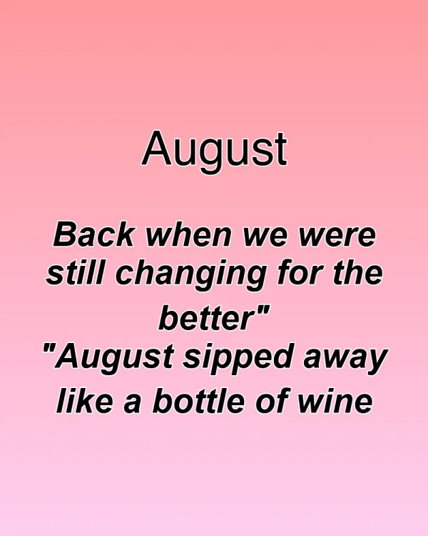 August - ranking option ranked #26