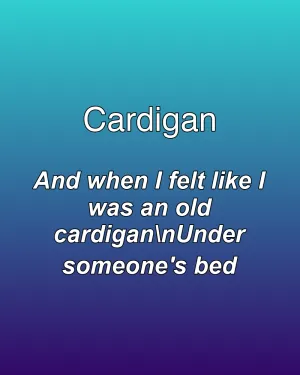 Cardigan — ranked #12