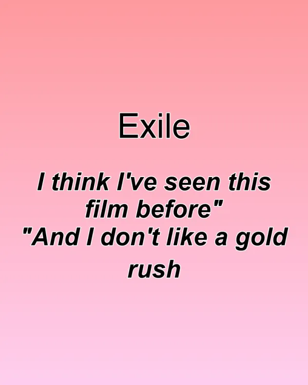 Exile - ranking option ranked #13