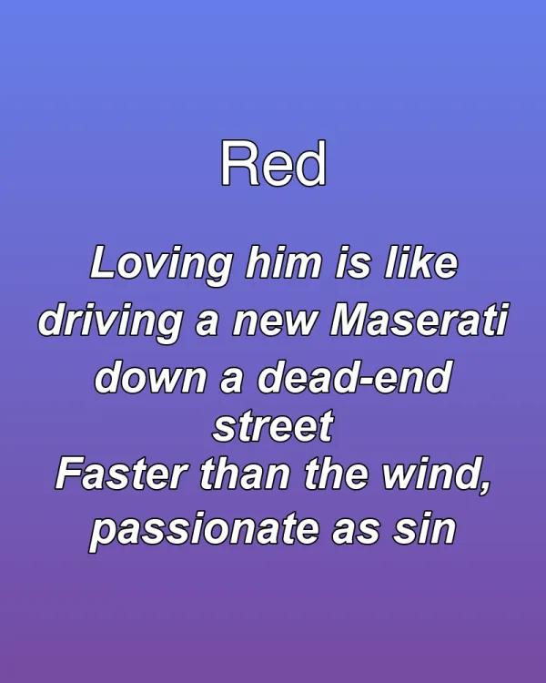 Red - ranking option ranked #21