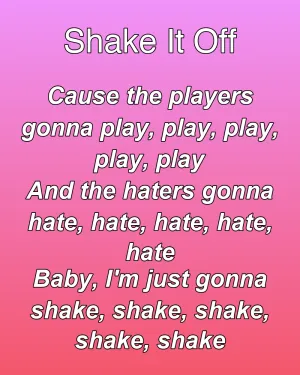 Shake It Off — ranked #3