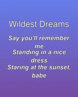 Wildest Dreams — ranked #7