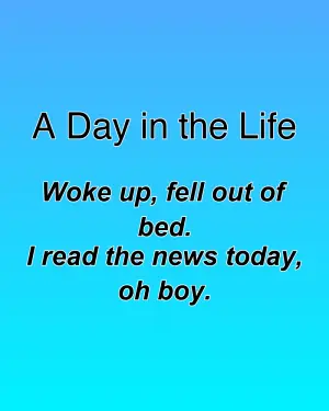 A Day in the Life — ranked #6
