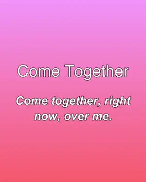 Come Together — ranked #5