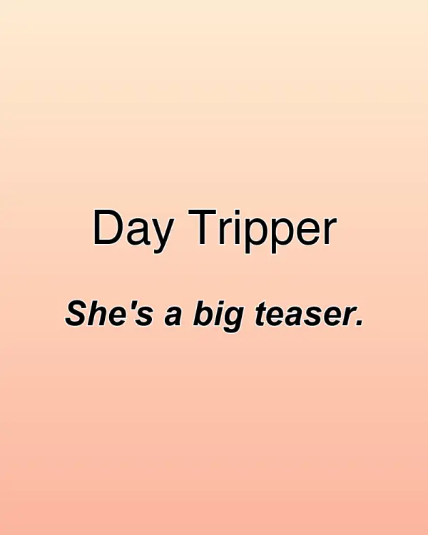 Day Tripper - ranking option ranked #24