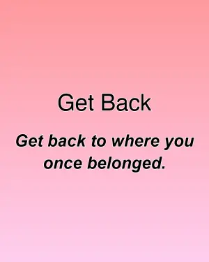 Get Back — ranked #26