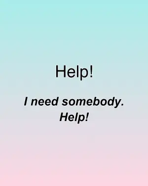 Help! — ranked #16
