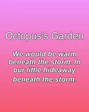 Octopus's Garden — ranked #32