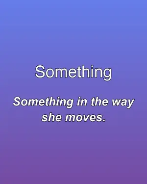 Something — ranked #9