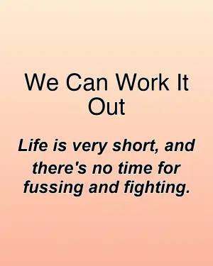 We Can Work It Out — ranked #22