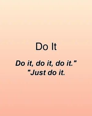 Do It — ranked #26