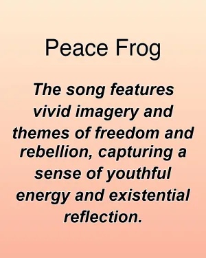 Peace Frog — ranked #29