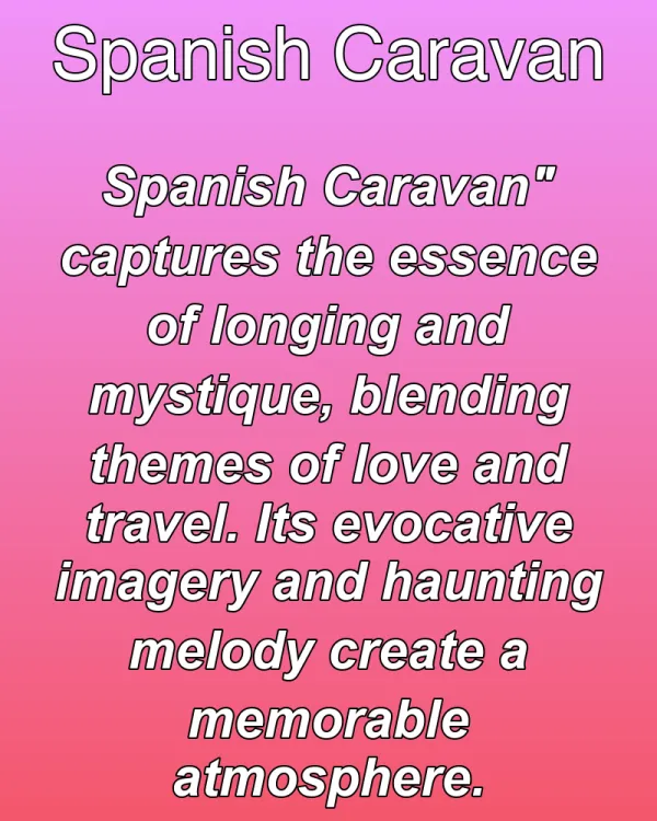 Spanish Caravan - ranking option ranked #20