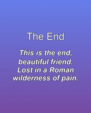 The End — ranked #4