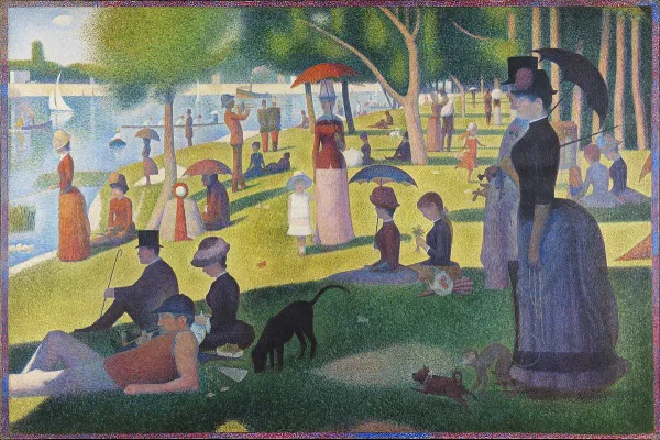 A Sunday Afternoon on the Island of La Grande Jatte by Georges Seurat - ranking option ranked #19