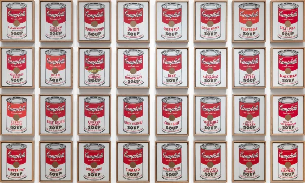 Campbell's Soup Cans by Andy Warhol - ranking option ranked #31