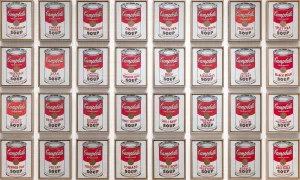 Campbell's Soup Cans by Andy Warhol — ranked #31
