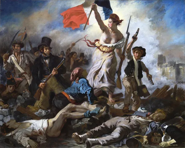 Liberty Leading the People by Eugène Delacroix - ranking option ranked #25
