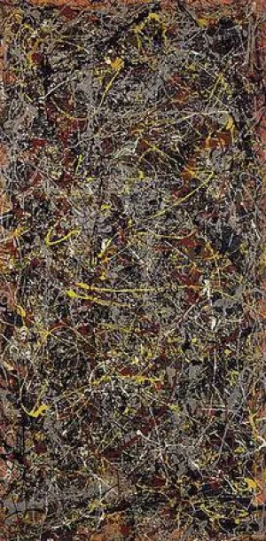 No. 5, 1948 by Jackson Pollock — ranked #30