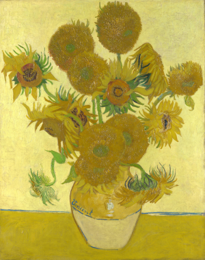 Sunflowers by Vincent van Gogh — ranked #8