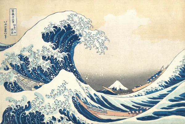 The Great Wave off Kanagawa by Katsushika Hokusai - ranking option ranked #20