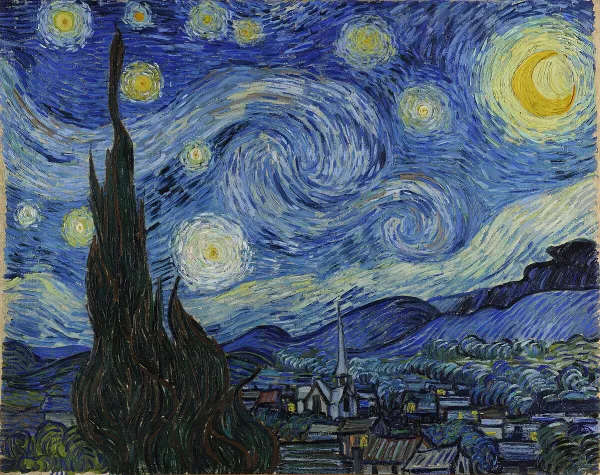The Starry Night by Vincent van Gogh - ranking option ranked #2