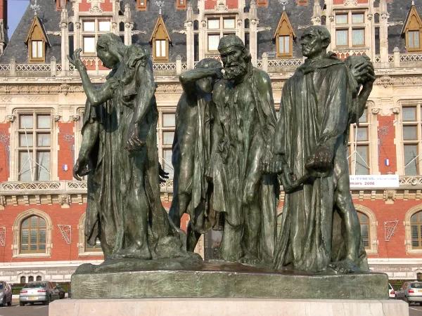 The Burghers of Calais by Auguste Rodin - ranking option ranked #17
