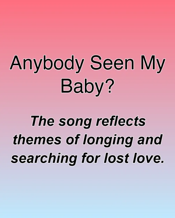 Anybody Seen My Baby? - ranking option ranked #32