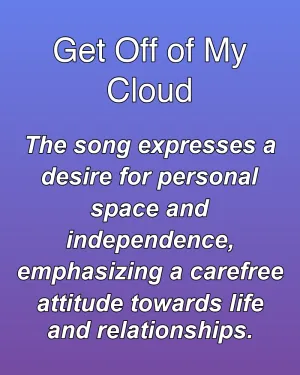 Get Off of My Cloud — ranked #19