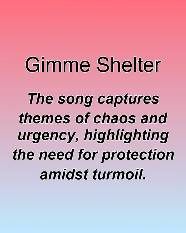 Gimme Shelter - ranking option ranked #2