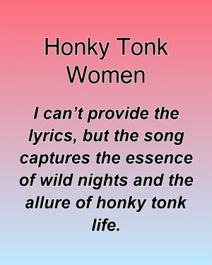 Honky Tonk Women — ranked #14