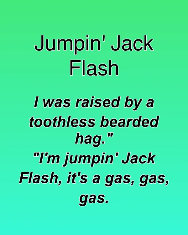 Jumpin' Jack Flash - ranking option ranked #6