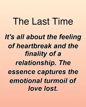 The Last Time — ranked #20