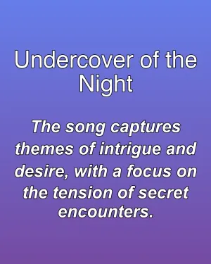 Undercover of the Night — ranked #28