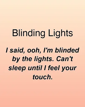 Blinding Lights